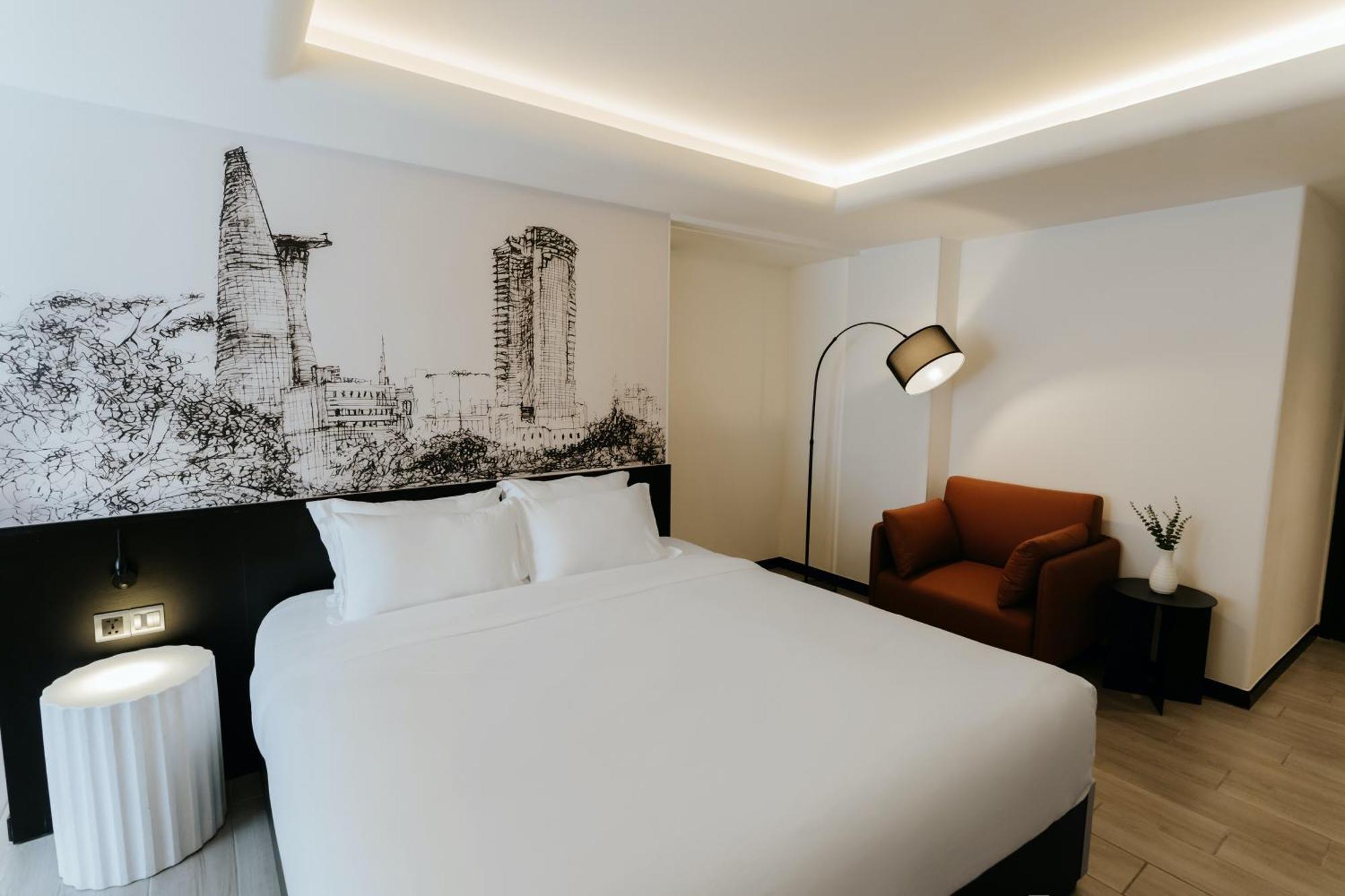 The Concept Hotel- City Center Ho Si Minh-város Szoba fotó