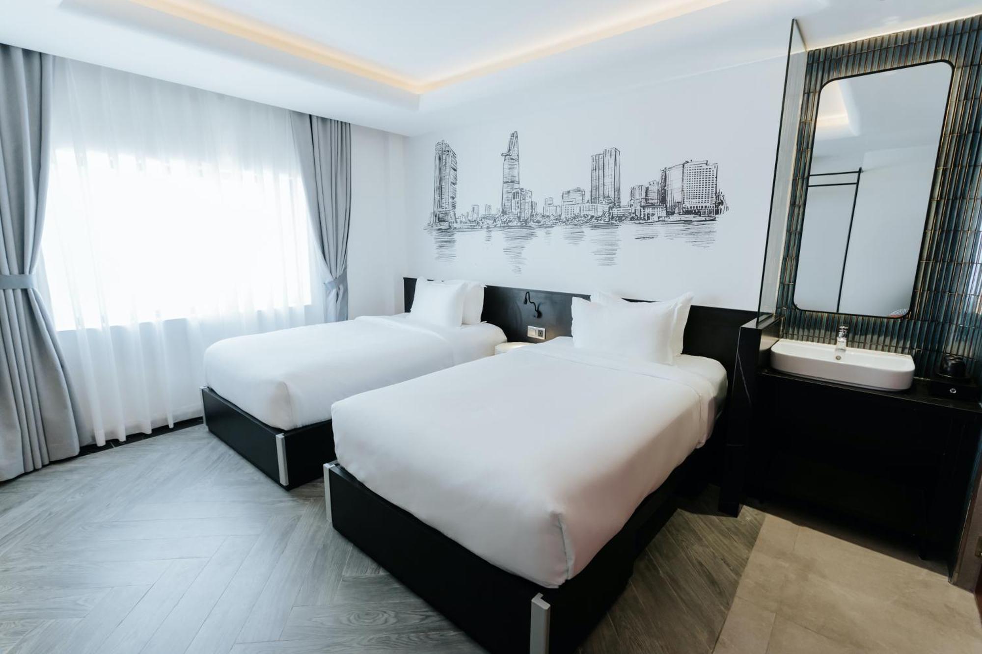 The Concept Hotel- City Center Ho Si Minh-város Szoba fotó